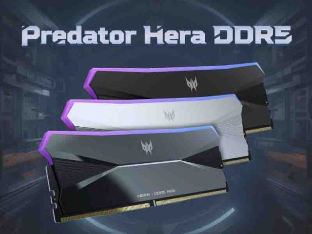 BIWIN presenta su nueva memoria Predator HeraDDR5 RGB para gaming