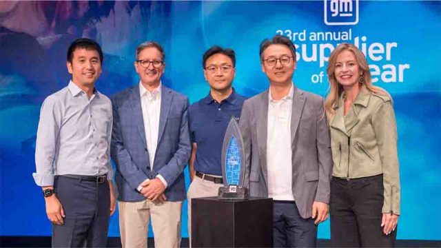 GENERAL MOTORS RECONOCE A LG COMO PROVEEDOR DEL AÑO 2024