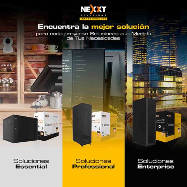 Se presenta línea Professional Series con garantía de 15 años de Nexxt Infraestructura