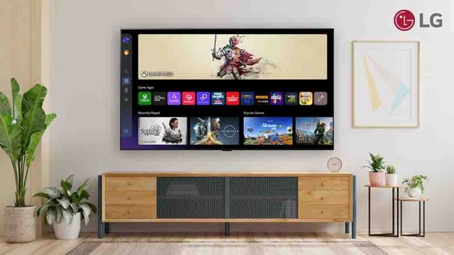 Llega directamente a las pantallas Smart TV de LG el Xbox Cloud Gaming