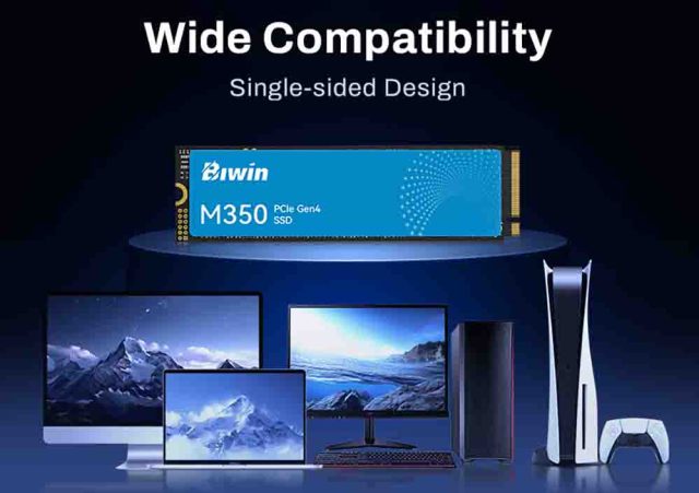 Llega la nueva SSD M350 con PCIeGen4 de Biwin con velocidades de hasta 6000 MB/s