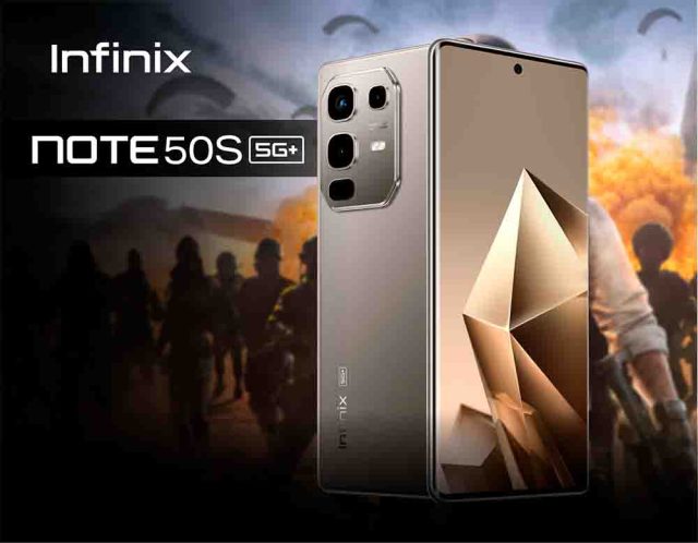 Se presenta el Infinix Note 50S 5G diseñado para los gamers