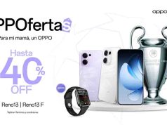 Si buscas smartphone para mamá OPPO Reno13, es una excelente opción
