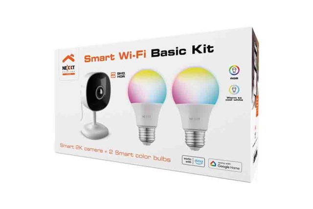 Ofertas en cámaras inteligentes y kits de domótica ofrece Nexxt Solutions Home
