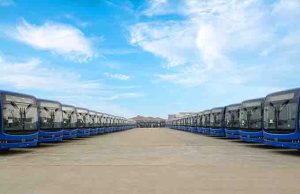 El 96% de los buses eléctricos de Colombia llevan el sello BYD