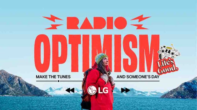 LG lanza «Radio Optimism», una campaña global para reconectar con las emociones a través de la música