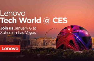 Lenovo llevará su Tech World 2026 al Sphere de Las Vegas durante el CES