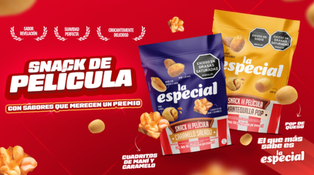Snack de Película: la innovación de Maní La Especial y Grupo Nutresa que transforma las maratones en casa