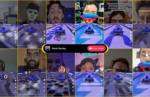 Sonic Racing: CrossWorlds estrena filtro interactivo en TikTok con realidad aumentada