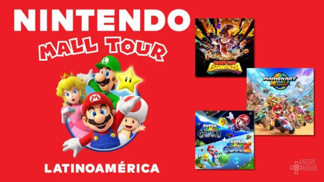 Nintendo Mall Tour Latinoamérica: la magia navideña llega a los centros comerciales con juegos, regalos y diversión para toda la familia
