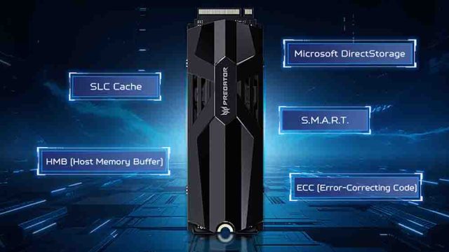 Un Gigante del Rendimiento: así llega el nuevo SSD Predator GM9000 Heatsink