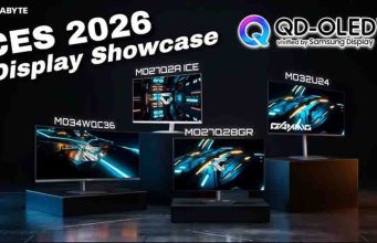 GIGABYTE sacude el CES 2026 con una nueva generación de monitores OLED gamer