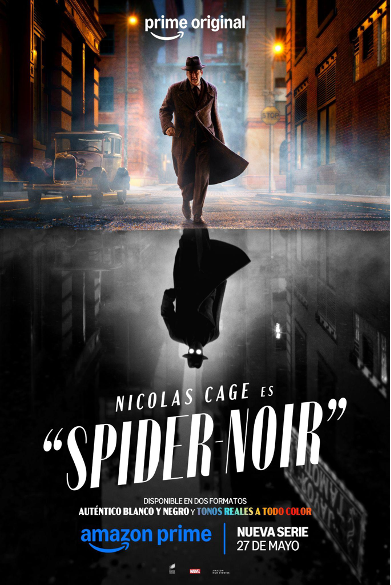 Spider-Noir: Nicolas Cage revive al detective arácnido en una apuesta visual sin precedentes para Prime Video