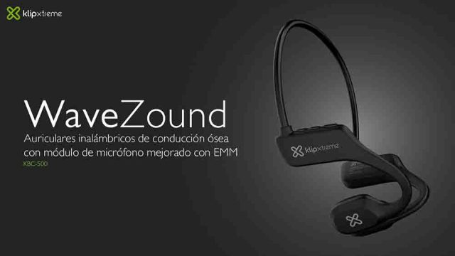 Klip Xtreme apuesta por la conducción ósea con los nuevos audífonos WaveZound en Colombia