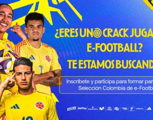 Colombia abre convocatoria para conformar la Selección oficial de eFootball rumbo a la FIFAe World Cup 2026