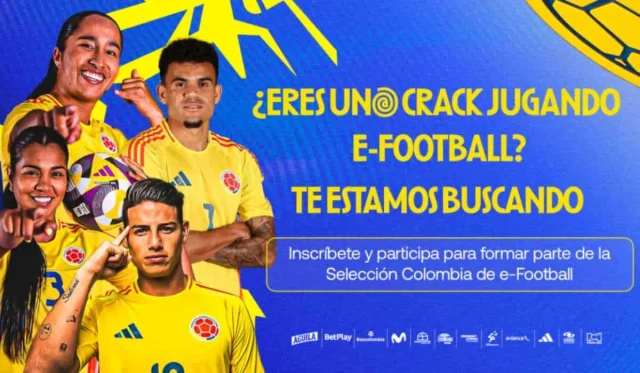 Colombia abre convocatoria para conformar la Selección oficial de eFootball rumbo a la FIFAe World Cup 2026