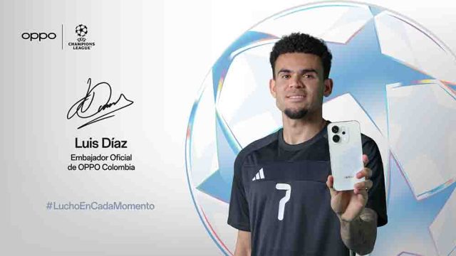 OPPO revoluciona el mercado colombiano con Luis Díaz y su nuevo celular plegable