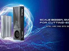ASRock presentó sus nuevas Intel Arc Pro B70 para impulsar la IA y el rendimiento profesional