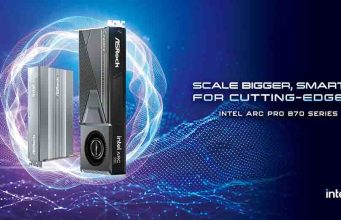 ASRock presentó sus nuevas Intel Arc Pro B70 para impulsar la IA y el rendimiento profesional