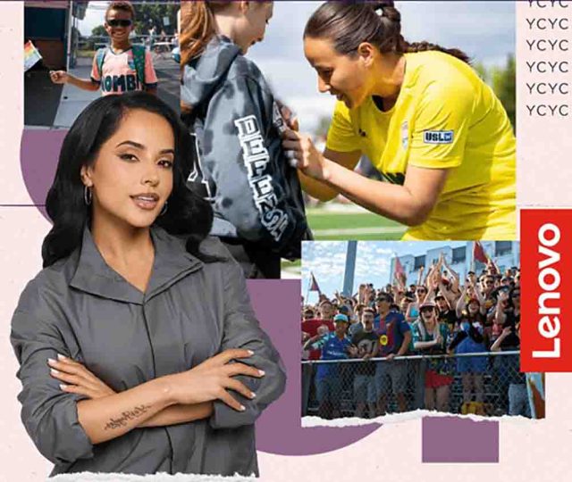 Lenovo apuesta por el fútbol comunitario con creatividad, IA y talento joven