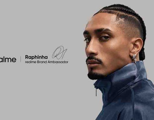 Raphinha y realme unen fuerzas para conquistar a los jóvenes amantes del fútbol y la tecnología