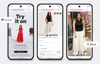 Google lleva los probadores virtuales a otro nivel con “Try On”, su nueva función impulsada por IA