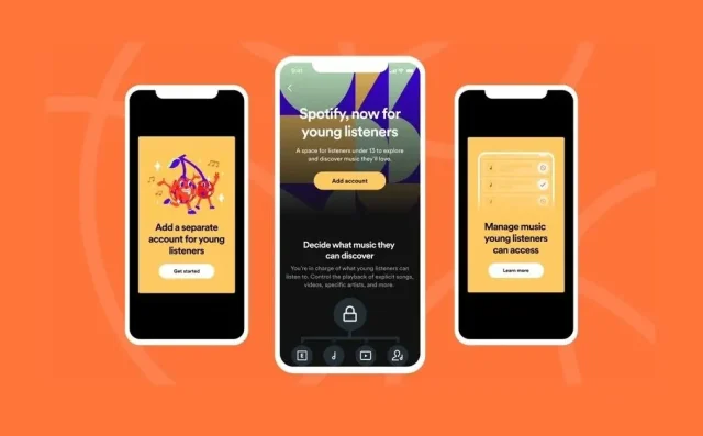 Spotify amplía las Cuentas Administradas para que los niños tengan su propio espacio musical