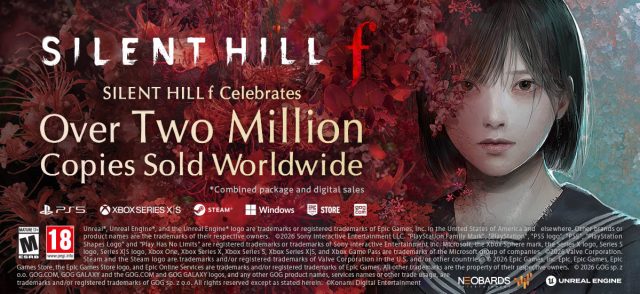 SILENT HILL f supera los 2 millones de copias vendidas y consolida el regreso de la saga de terror de KONAMI