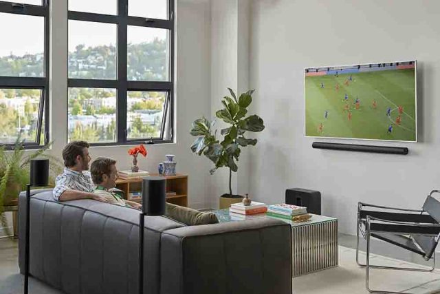 El sonido envolvente transforma la forma de vivir el fútbol en casa con Sonos
