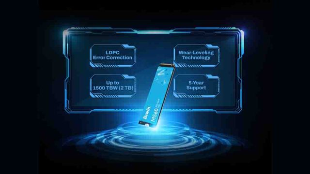 Biwin impulsa el rendimiento extremo con su nuevo SSD M560 PCIe Gen5