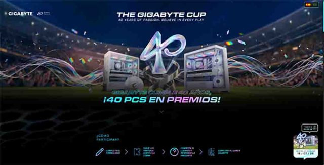 GIGABYTE celebra 40 años con una apuesta por la inteligencia artificial y el gaming de nueva generación
