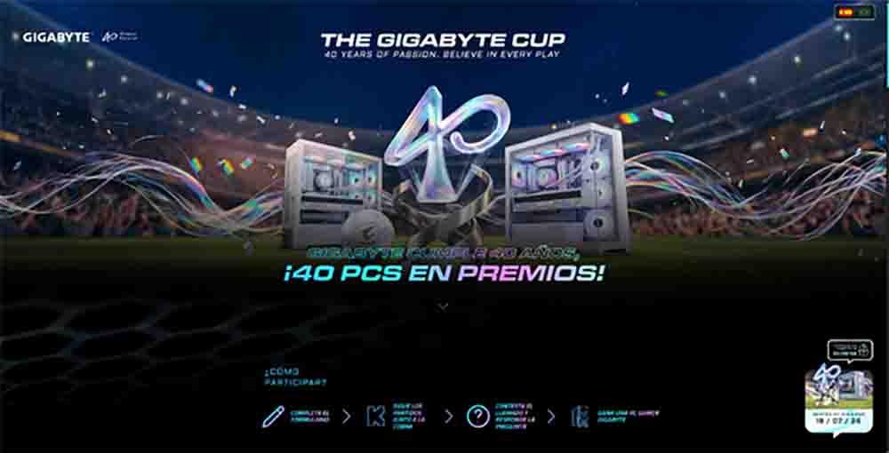 CONCURSO 40 AÑOS GIGABYTE 1