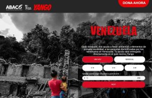 Yango y ABACO habilitan campaña para apoyar a las familias afectadas por los terremotos en Venezuela