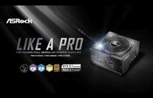 ASRock apuesta por el rendimiento con su nueva línea PRO de fuentes de poder para PC