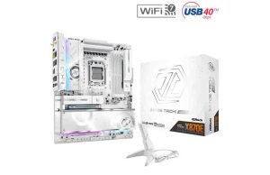 ASRock apuesta por el diseño blanco con la nueva X870E Taichi White para equipos de alto rendimiento