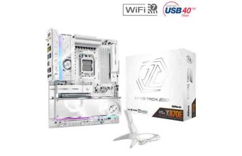 ASRock apuesta por el diseño blanco con la nueva X870E Taichi White para equipos de alto rendimiento
