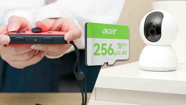 Acer lanza nuevas tarjetas microSD para grabar en 4K y proteger los archivos más importantes