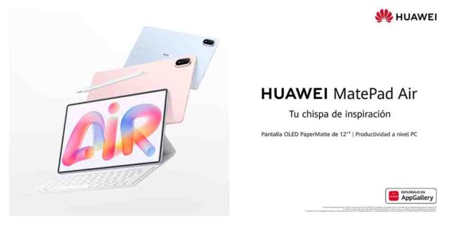 HUAWEI MatePad Air: la tablet que apuesta por creatividad, movilidad y productividad en un solo equipo