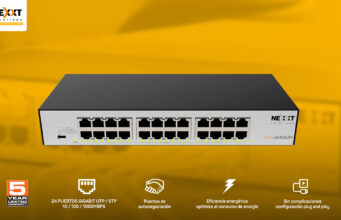 Nexxt Solutions impulsa la conectividad con una nueva línea de switches para hogares y empresas
