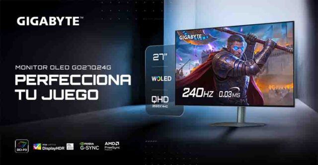 GIGABYTE apuesta por el alto rendimiento con un monitor que lleva la experiencia gamer a otro nivel