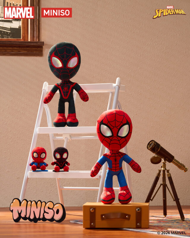 Spider-Man regresa a Miniso con una nueva colección de productos en Colombia