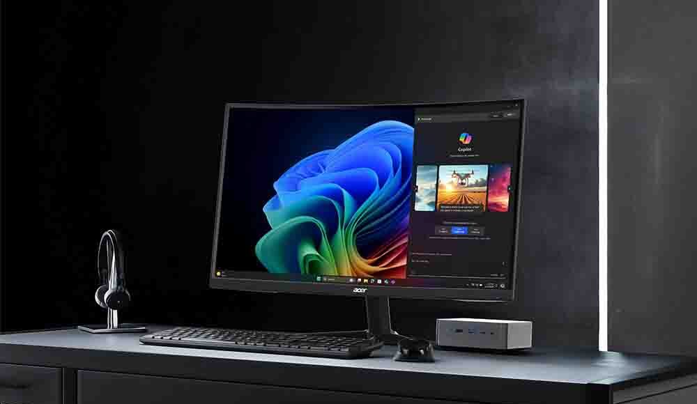 Acer Veriton RI110 AI Mini Workstation Lifestyle
