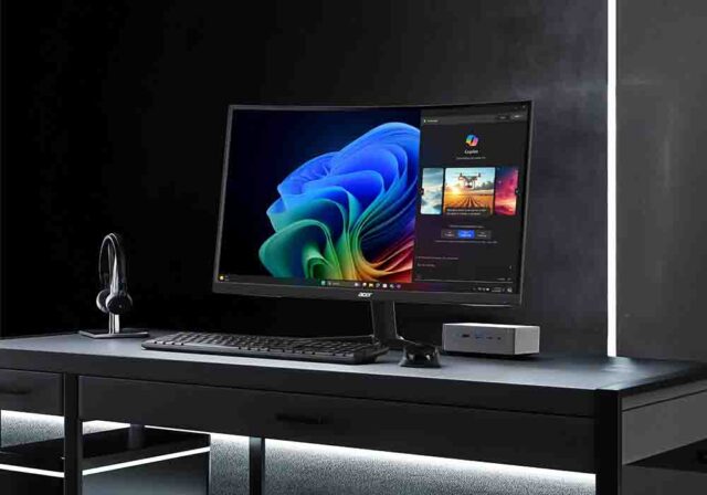 Acer lleva la inteligencia artificial a una miniestación de trabajo que cabe en cualquier espacio