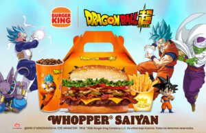 Burger King trae el poder de Dragon Ball a Colombia con la nueva Whopper Super Saiyan y coleccionable