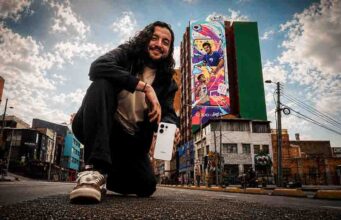 De las redes a los muros: OPPO convierte un mural en una historia de talento, sueños y tecnología