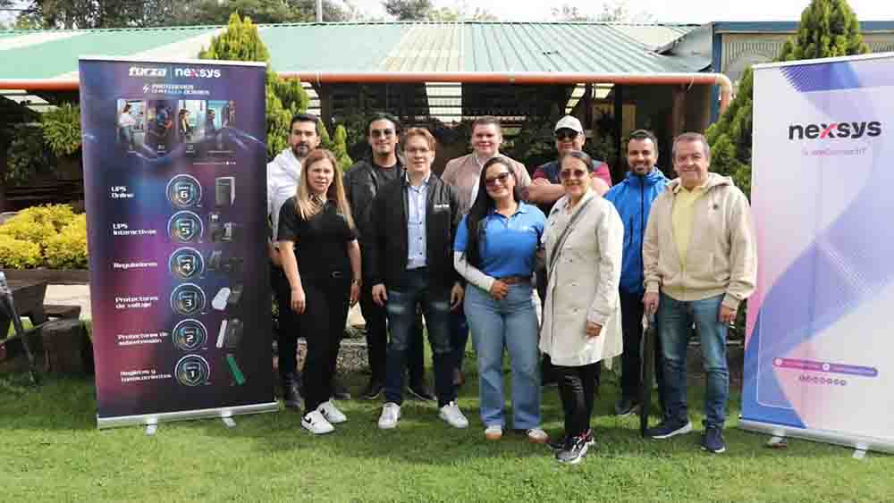 Forza y Nexsys realizan una alianza estratégica en Colombia_ejecutivos con algunos clientes