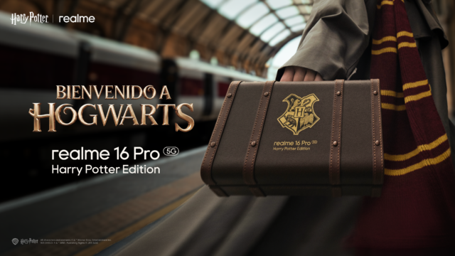 realme y Warner Bros. Discovery traen a Colombia la magia de Hogwarts con el nuevo realme 16 Pro 5G Edición Harry Potter