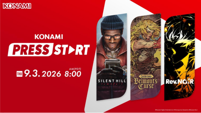 KONAMI PRESS START: KONAMI prepara una transmisión con novedades de Silent Hill, Castlevania y su nuevo RPG