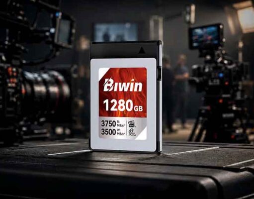 Biwin lanza una memoria que acelera la producción de video profesional en 8K y 12K