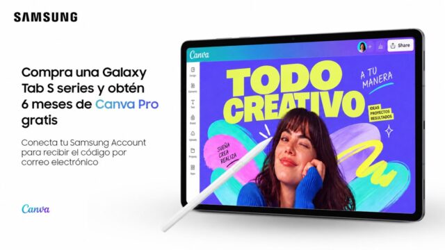 Samsung y Canva sellan alianza de productividad y creatividad: seis meses gratis de Canva Pro en la nueva Galaxy Tab S12 Series